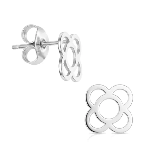 Pendientes mujer plata Panot - Panot Barcelona en unos pendientes plata de ley 925 - Regalo original como souvenirs de Barcelona - Se envían en una cajita para regalar Hand Made