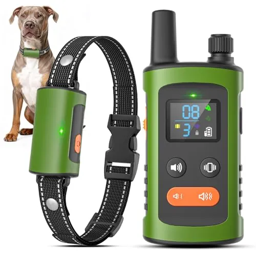 Collar de Adiestramiento para Perros, Collars Antiladridos 3200 Ft Control
