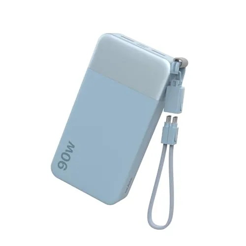 NOBIS Power Bank 20000mAh 90W Cargador Portátil para Laptop