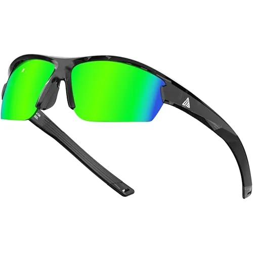 SIPLION Gafas de Sol Hombre Polarizadas UV400 TR90 para Deporte y Conducir