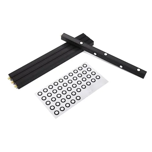 Revopoint Kit de 4 Piezas de Marcadores de Barra 3D para Escaneo 3D, Marcadores de Puntos de 6,0 mm de Referencia de Seguimiento 3D para Evitar la Pérdida de Seguimiento y Mejorar la Precisión