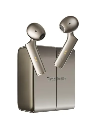 Timekettle W4 Al Auriculares Intérpretes, Traducción Simultánea Bidireccional, Dispositivo Traductor Que Soporta 40 Idiomas, Auriculares traductor en Tiempo Real para Vídeos y Llamadas Telefónicas