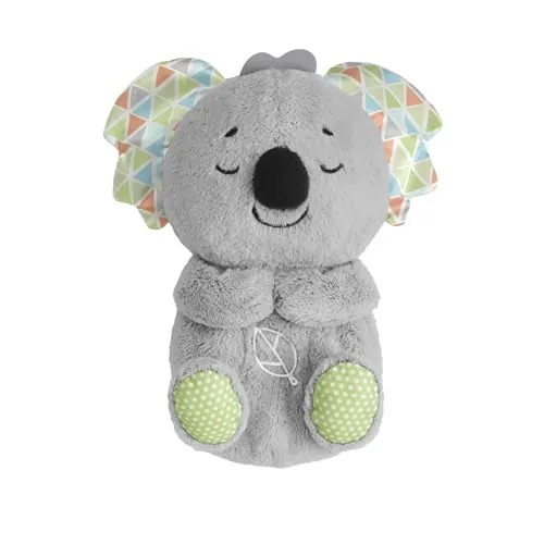 Fisher-Price Koala Hora de Dormir, Juguete de Cuna y Peluche para bebé recién Nacido (Mattel HBP87)