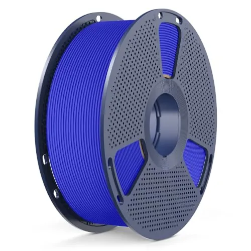 SUNLU Rápido PETG Filamento 3D 1.75mm 1KG, Alta Velocidad 30-600mm/s Filamento de Impresora 3D, Precisión Dimensional +/- 0.02 mm, 1kg Bobina, Apto para la Mayoría de Impresoras 3D FDM (Azul)