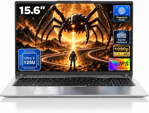 15,6 Pulgadas Gaming IA Ordenador Portátil, Ultra 5-125U, 24GB RAM 1TB SSD