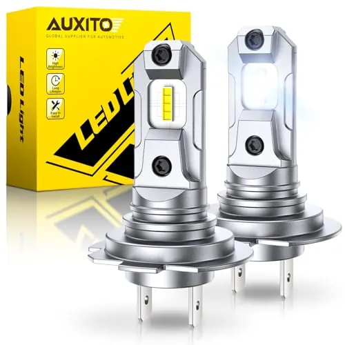 AUXITO Bombilla H7 LED-Blanco Frío 6500K, 36000LM