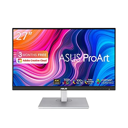 ASUS ProArt PA279CV - Monitor Profesional USB-C Fast IPS 4K de 27"