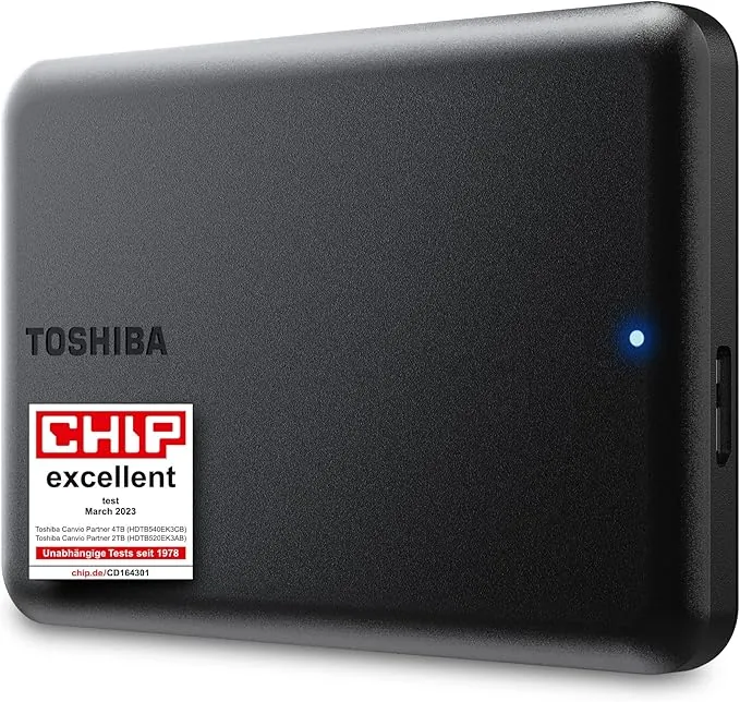 Toshiba Canvio Partner Disco Duro Externo 2.5" 2TB USB 3.2
