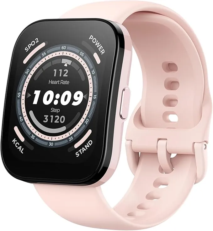 Amazfit Bip 5 Reloj Inteligente 46 mm, Pantalla Grande de 1,91", Llamadas Bluetooth, Alexa integrada, GPS, batería de hasta 10 días, Smartwatch para Hombre y Mujer