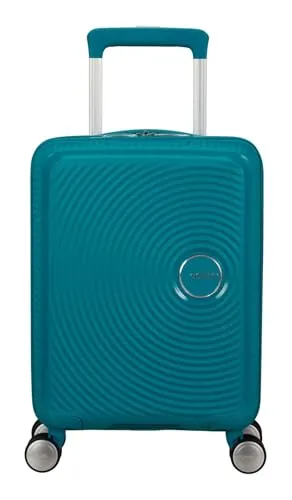 American Tourister Soundbox Mini - Spinner XS, Equipaje Infantil, 47 cm, 22 L, Azul (Deep Teal)
