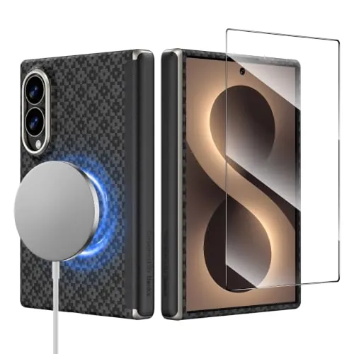 BENKS ArmorGrid Air Funda para Samsung Galaxy Z Fold 8 para MagSafe