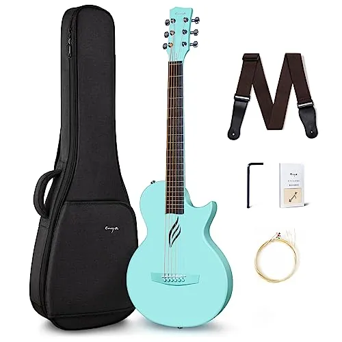 Enya Nova Go Guitarra Acústica de 35 pulgadas(Azul)