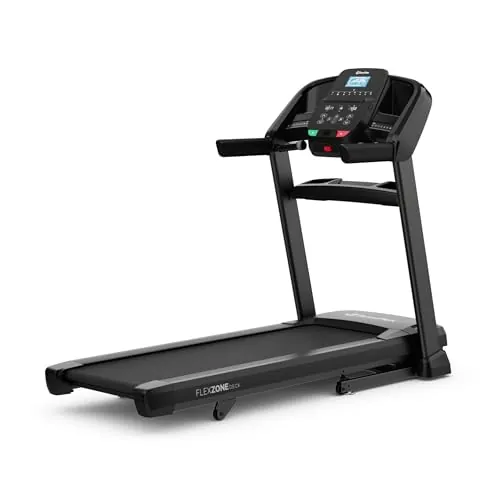 Bowflex BFX 8.5J Cinta de Correr Plegable con Amortiguación 3 Zonas, 20 km/h, 12% Inclinación, Controles de Rodillo, Programas Integrados y Apps FTMS