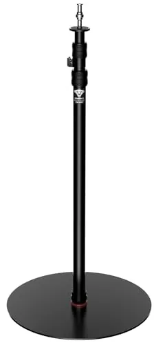 IFOOTAGE Cobra 2 RB-A400 Monopié Profesional para Cámara de Aluminio,Monopié de Estudio,Base Pesada y Altura Ajustable,Soporte de Suelo,Soporte de Luz,Diámetro de la Base:40cm