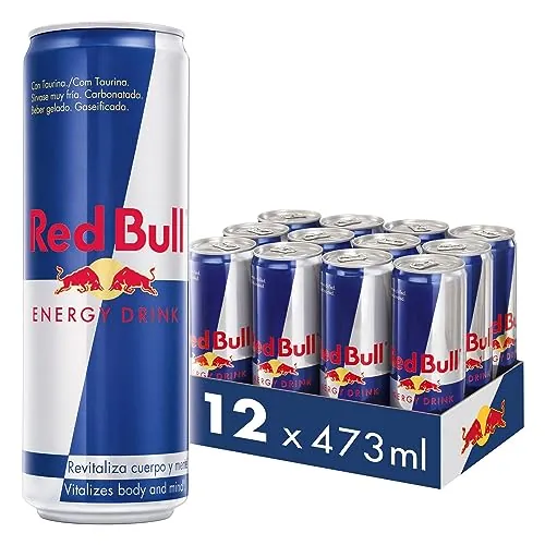 Red Bull Bebida Energética, Regular, Rosa, 12 x 473ml