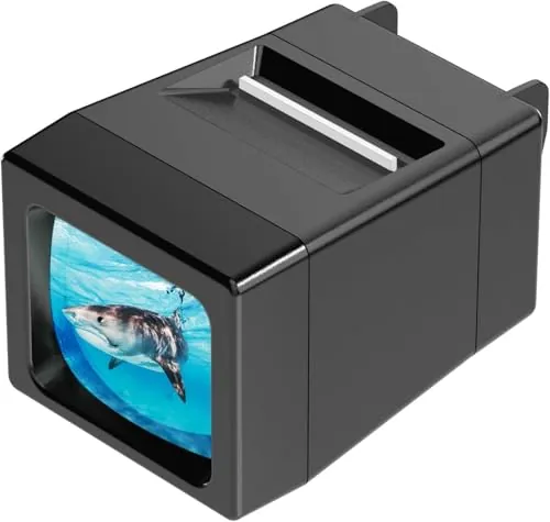 Visor Deslizante Iluminado LED de 35 mm (2 Pilas AA Incluidas)