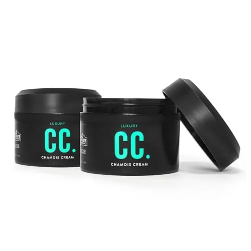 Muc-Off Lujosa Crema de Badana - Atletismo de Alto Rendimiento 250 Ml, 2pk – Crema Hidratante Corporal, Antirrozaduras - Crema Chamois para Atletas