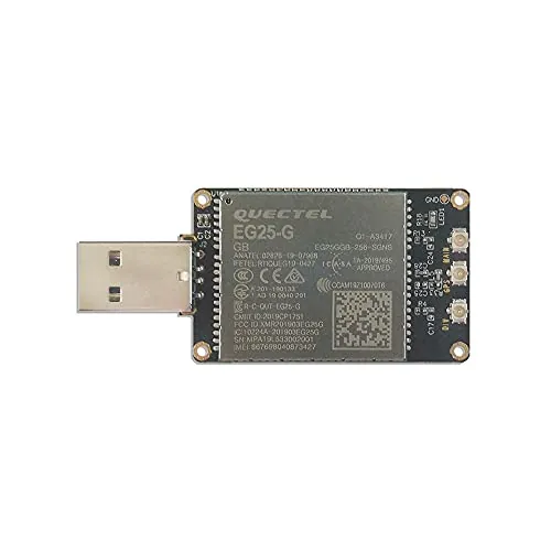 EXVIST 4G LTE USB Dongle W/EG25-G LCC IoT/M2M optimizado LTE Cat 4 Módulo SIM Ranura para Tarjeta GPS para Global