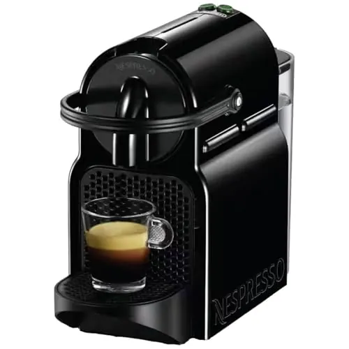 Nespresso De'Longhi Inissia EN80.B - Cafetera monodosis de cápsulas Nespresso, 19 bares, apagado automático, color negro