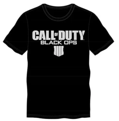 BIOWORLD Camiseta de Manga Corta Marca Modelo T-Shirt Call of Duty Black Ops IV L