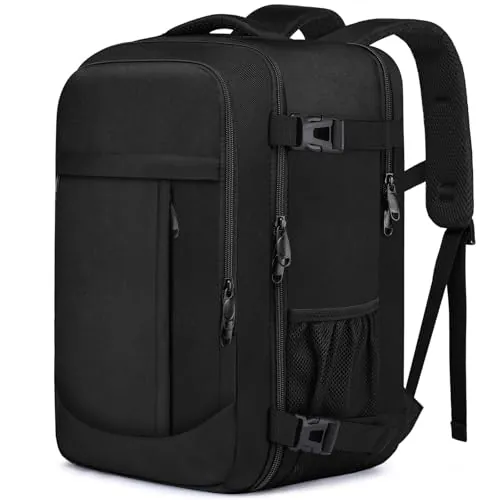 Mochila Viaje 40x30x20 para Ryanair, Vueling, Mochila Cabina 40x20x30 Mochila Viaje Cabina Avion con Compartimento Impermeable 24L Equipaje de Mano Bolsa Portatil 14 Pulgadas para Trabajo, Viajes