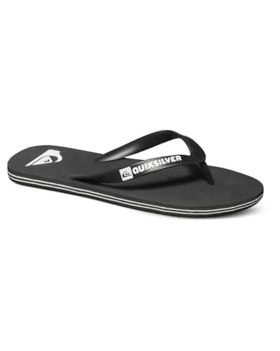 Quiksilver - Molokai - Flip-Flops for Men, Zapatos de playa y piscina Hombre, Schwarz (Black/Black/White Xkkw),