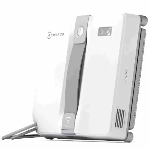 ECOVACS Robot limpiacristales WINBOT Mini diseño Compacto, boquillas Dobles con pulverizador ultrasónico, Sistema de protección de 9 etapas, planificación Inteligente de rutas, 3 Modos de Limpieza