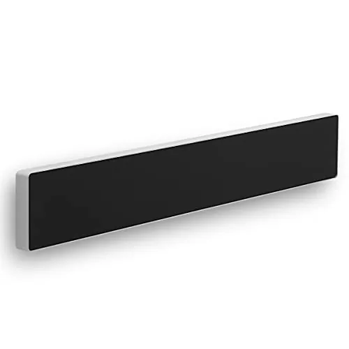 Bang & Olufsen Beosound Stage – Barra de Sonido Dolby Atmos para TV, Altavoz WiFi y Bluetooth para Cine en casa, Sonido Potente con HDMI y diseño Premium - Plateado y Negro
