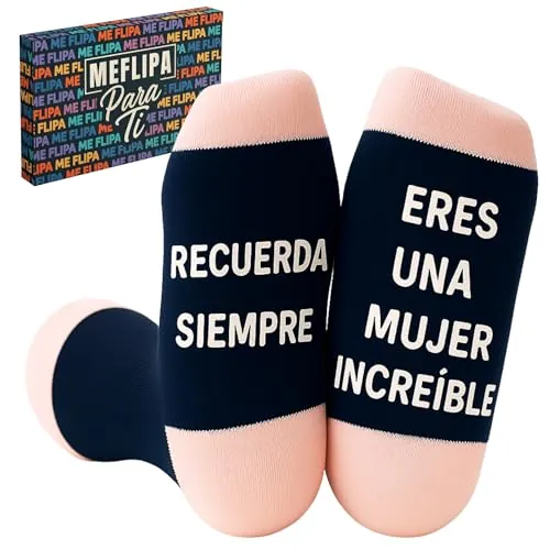 Regalos Originales para Mujer Calcetines Divertidos Graciosos Regalo Original Detalles Regalar Cumpleaños Dia Madre Primeriza Amigo Invisible Personalizados Mama Abuela Amiga Novia Compañera Trabajo