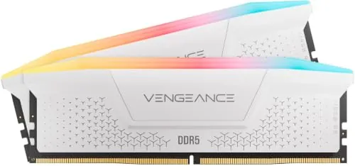 Corsair Vengeance RGB RS DDR5 32GB (2 x 16GB) hasta 6000MHz AMD Intel RAM