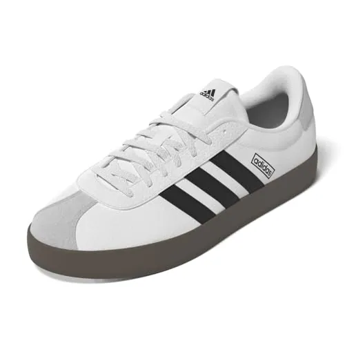 adidas Mujer Vl Court 3.0 Shoes, Cloud White/Core Black/Grey One, 36 2/3 EU