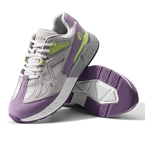 FitVille Zapatillas Casual para Mujer Extra Anchas Zapatillas Running Mujeres para Pies Planos Calzado Ancho Especial Adecuado Aliviar Dolor 39.5 EU Ancho
