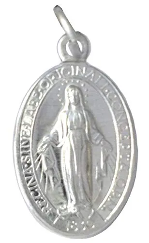 I G J LOTE LA MEDALLA MILAGROSA - La ORIGINAL - 100% MADE IN ITALY - LAS MEDALLAS DE LOS SANTOS PATRONES (Lote de 10 Medallas)