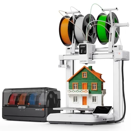 ANYCUBIC Kobra X Combo Impresora 3D Multicolor Alta Velocidad 600 mm/s
