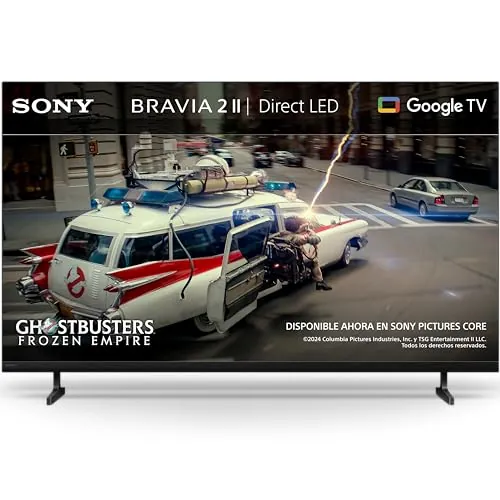 Sony BRAVIA 2 II 50 Pulgadas TV 4K Smart TV (Google TV), Procesador X1, Escalado 4K, Dolby Atmos y DTS:X, Compatible con PS5, 50S20M2, Modelo 2026