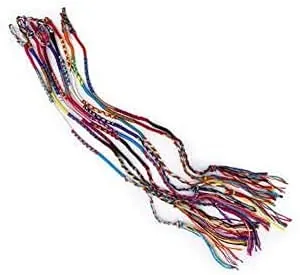(Juego de 9) Pulsera Misanga Tobillera 8-9.5 Pulgadas Amuleto Pulsera Fácil de Mujer Pulsera Trenzada para Amistad Hombres de Color Mixto