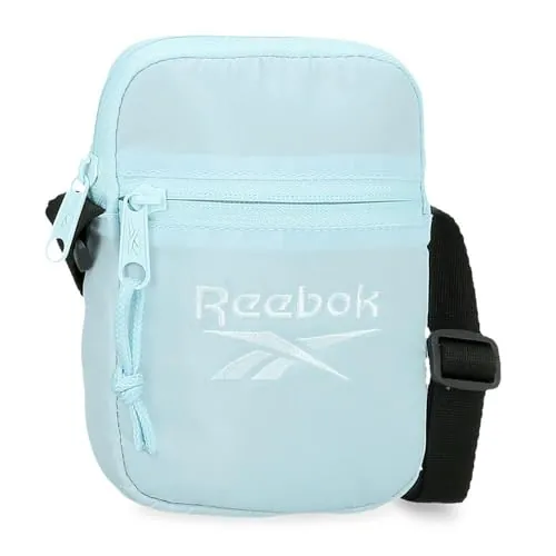Reebok Dena Bandolera Pequeña Azul 12x17x2,5 cms Poliéster by Joumma Bags