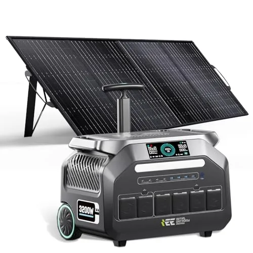 PowerMax 3600PE Estacion de Energia Portatil 3600W con Panel Solar de 400W