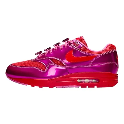 NIKE Air MAX 1 Premium, Sneaker Hombre, Playful Pink University Red Playful Pink, 45 EU