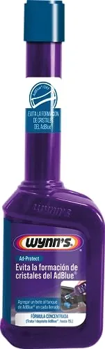Wynn's Aditivo Anticristalizante para AdBlue®– Protección contra la Cristalización – Limpia y Prolonga la Vida Útil del Sistema SCR – Compatible con Motores Diésel – 125 ml