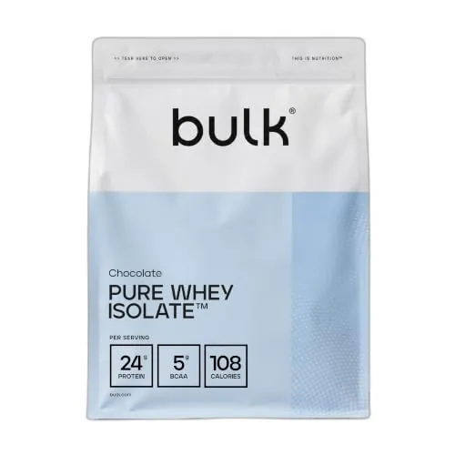 Bulk Pure Whey Isolate, Chocolate, 2kg