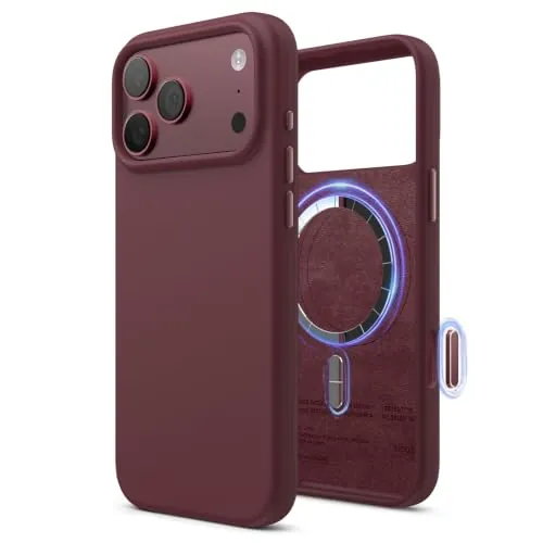 elago Funda Magnética de Silicona Líquida para iPhone 18 Pro Max/17 Pro MAX