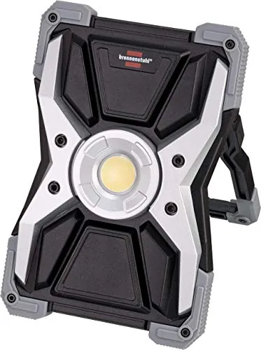 Brennenstuhl RUFUS foco LED a batería recargable de 30 W (3000 lm, luz de trabajo profesional, lámpara portátil, regulable, interruptor con modos, carcasa resistente, IP65)
