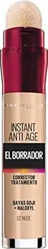 Maybelline New York Instant Anti-Age Corrector de Ojeras, 02 Nude