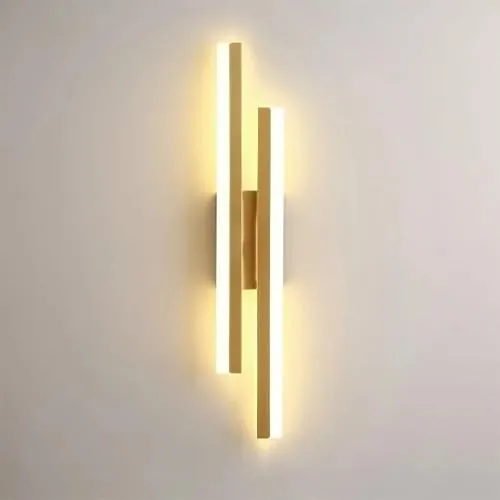 DELIPOP Aplique Pared LED 16W 3000-6500K 3 Colores Oro Luz de Pared Moderno