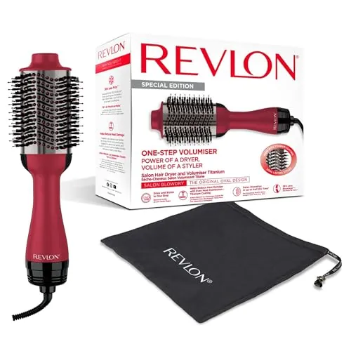 Revlon Secador voluminizador Salon One-Step - Edición Titanio