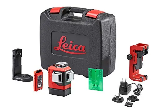 Leica Lino L6G, Nivel Láser verde 360° autonivelante batería Li Ion