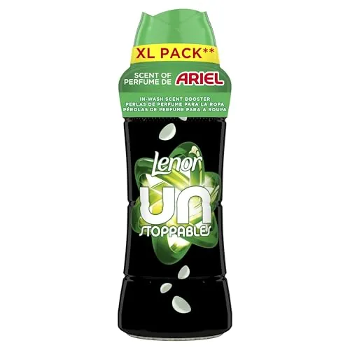 Lenor UNstoppables Perlas de Perfume para la Ropa, 41 Lavados (495g), Suavizante con Fragancia Ariel, Potenciador de Frescor