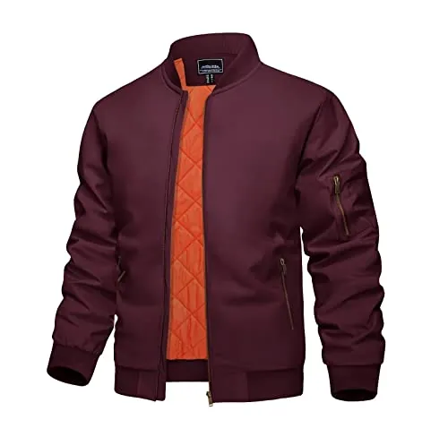 KEFITEVD Chaqueta Hombre Ligera Casual Resistente Uso Diario Exterior