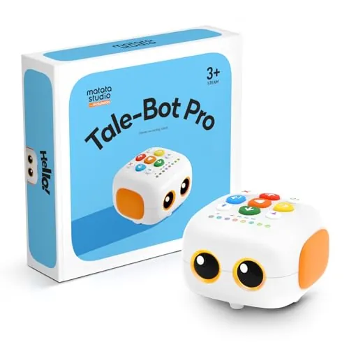 Robot Programable para Niños de 3-5 años, MatataStudio Tale-Bot Pro Robot Juguete de Codificación sin Pantalla para Aprender los Conceptos Básicos de Codificación Juguetes Educativos Stem Interactivos